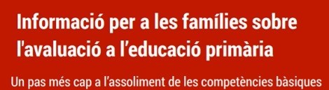 L'AVALUACIÓ A PRIMÀRIA