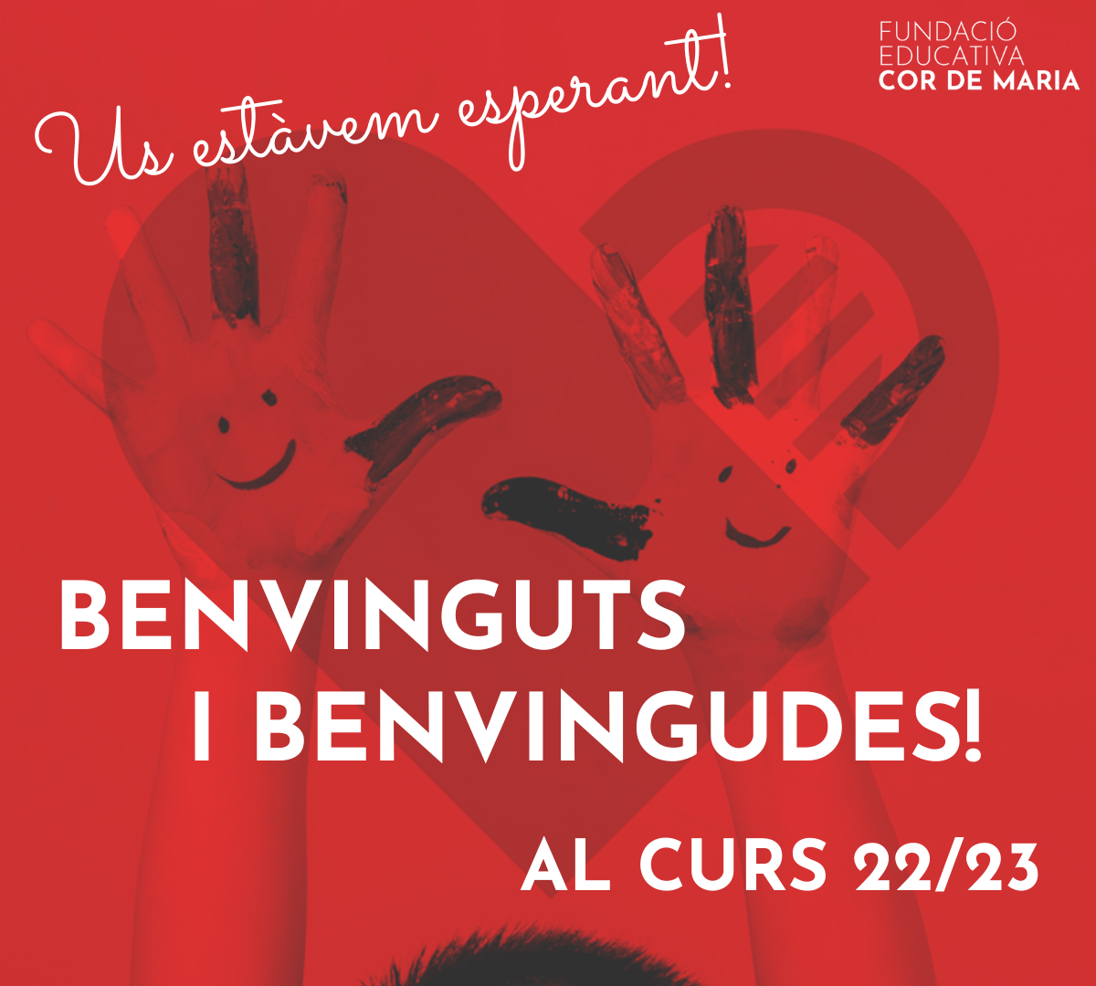 EL PROFESSORAT US DONEM LA BENVINGUDA AL CURS 2022-2023