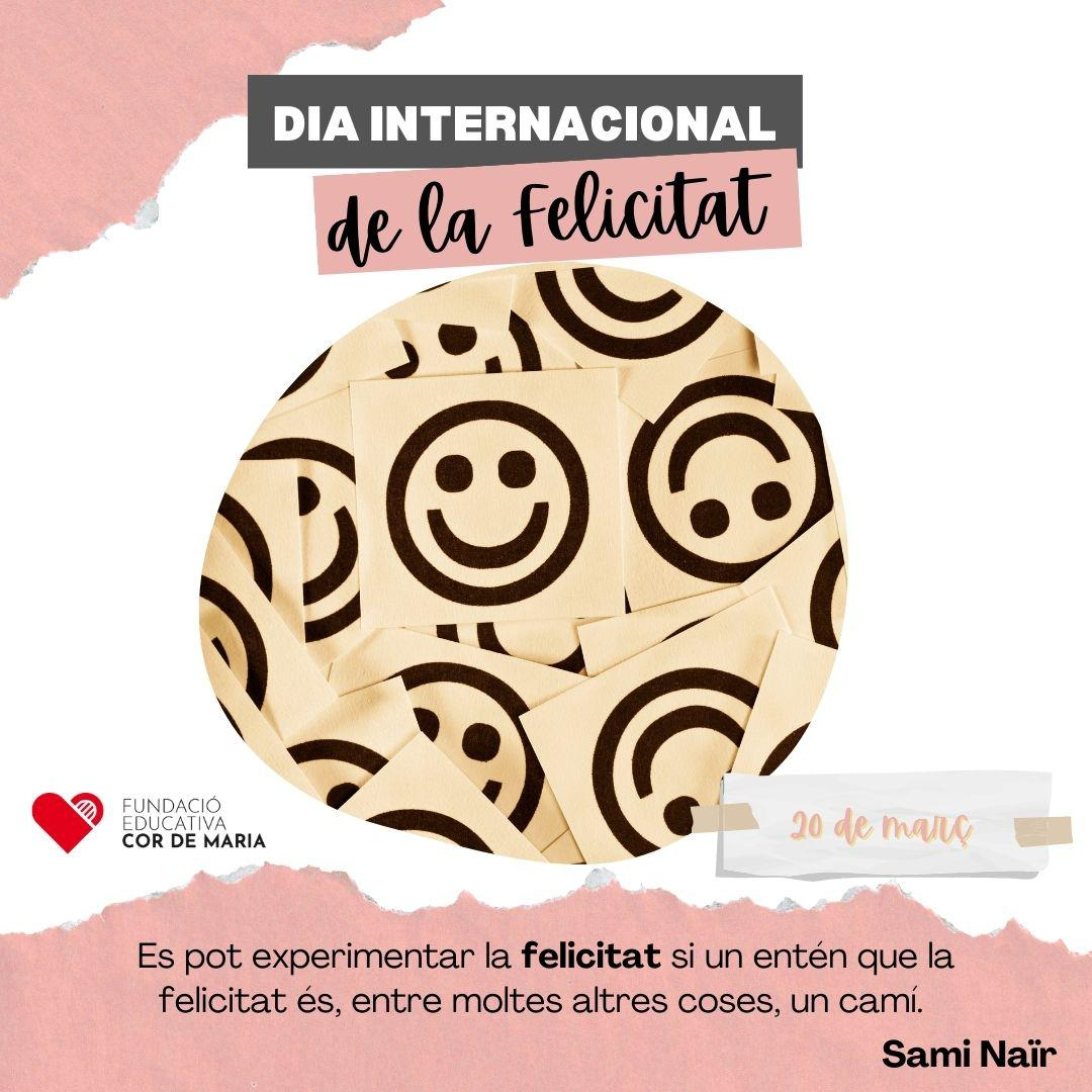 DIA INTERNACIONAL DE LA FELICITAT