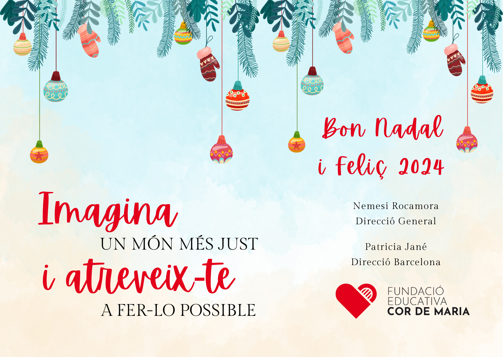 Desitgem que aquestes festes estiguin plenes d’il·lusió i moments inolbidables!